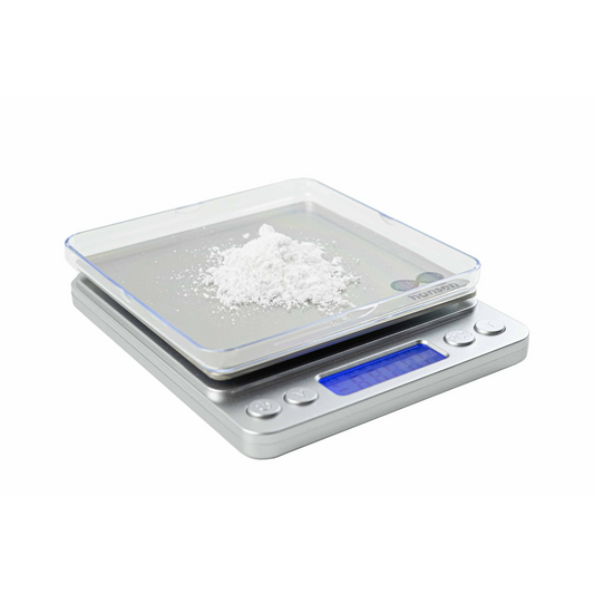 Präzisionswaage mit Batterien