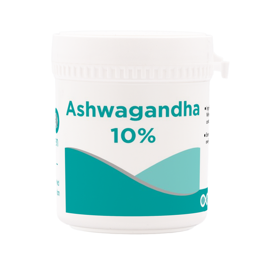 Ashwagandha pulver (10% withanolider)