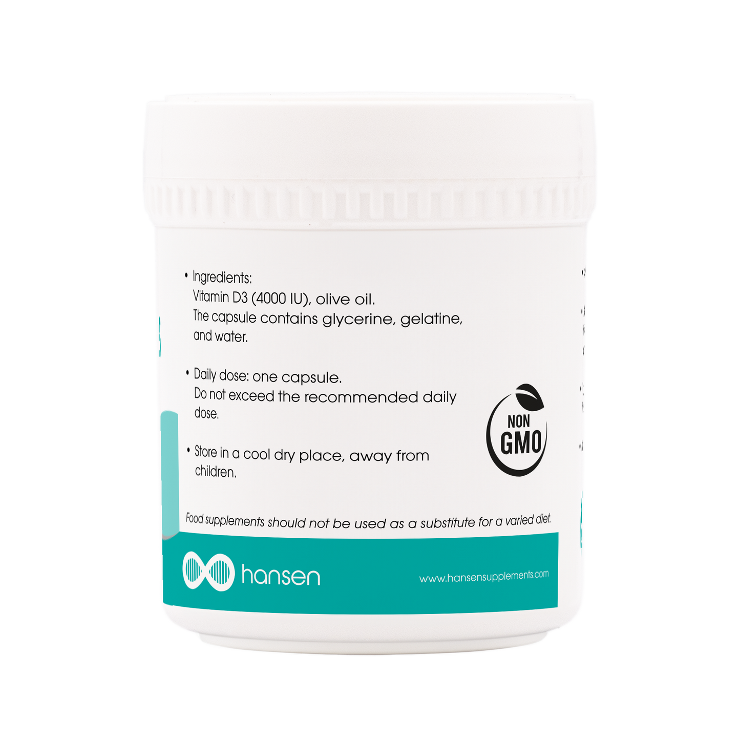 Vitamin D3 (4000 IU) soft gels